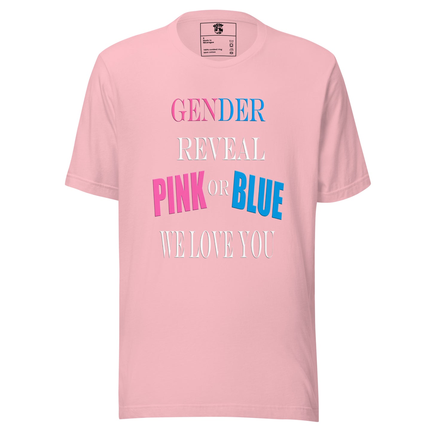 Gender Reveal pink or blue