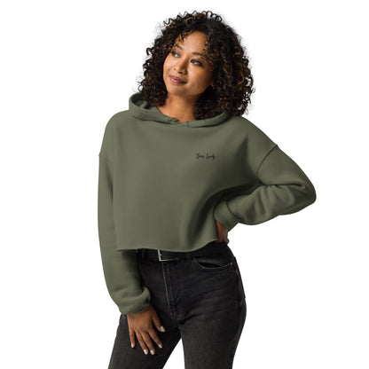 Boss Lady Crop Hoodie