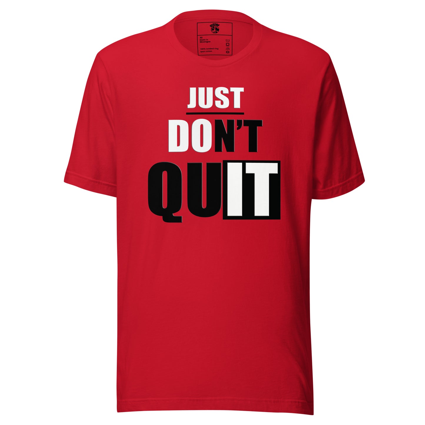 Just don't quit